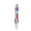 1PC Natural Stone Pencil Point Pendulum for Dowsing Quartz Crystal Pendant Pendulo Gift,Rock Crystal Quartz view 1
