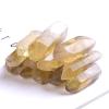 1PC Natural Quartz Stone Yellow Citrine Tower Citrine Rough Crystal Cluster Points Pillar Specimen Mineral,Yellow Citrine,1pc view 4