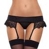 Obsessive Attractive and comfortable women's panties, in a pretty gift box, made in the EU, Black wings, S-M view 1