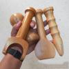 VEXIGO Chiropractic Hammer and Chisel, Hammer Massage Tool,Wooden Therapy Massage Tool for Chiropractic Adjustment Massage Tools view 4