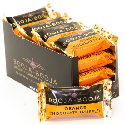 Booja - Booja, Chocolate Orange Two Vegan Chocolate Truffle Packs (Pack of 16)