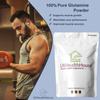 UKHealthHouse Pure Glutamine Powder Amino Acids - 100% L-Glutamine, Recovery, Protein Building Blocks, Food Supplement for Muscle Repair, Restore Gut (2kg) view 3