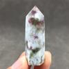 WGPHD quartz decoration 4-10cm Natural Crystal Carving Red Academy Pillar Meditation Crystal (Size : 7-8cm) view 2