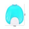 Jagowa 1 Piece False Teeth Container Denture Box, Press Open Retainer Case Holder Portable Denture Box Teeth Fixing Box Denture Container Orthodontic Holder Box (Blue) view 2
