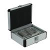 22PCS Progressive Lens Set Trial Lens Case Aluminium Case Metal Trial Lens Box Ophthalmic Instruments Optical Tool Set Presbyopia try-on experience box(Color:sliver,Size:22pcs) view 1