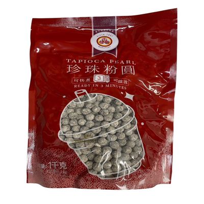 Xihaha Black Tapioca Pearl for Bubble Tea 1KG (Big Pack), 1.0 kilograms, 1000.0 gram