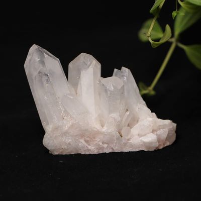1PC Natural White Crystal Cluster Irregular Quartz Stone Crystal Point Specimen Home Decoration Crystal Mineral,Crystal Cluster,50-80g