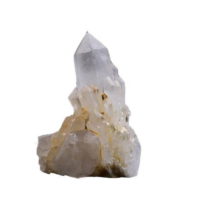 1PCS Natural Crystal Raw Quartz Cluster Clear White Stone Crystal Point Specimen Home Decor Raw Crystals Minerales