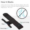 BraceAbility Toe Walking Brace - Patent Pending Pediatric Idiopathic AFO Correction Splint for Kids Anti Tip-Toe, Autism, ADHD, Cerebral Palsy, Aspergers, Youth Neurological Disorders (M Pair) view 4