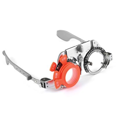 Adjustable Trial Frame Optical Trial Lens Frame PD 54-70mm Pure Titanium Optical Titanium Optic Trial Eye Optometry Lens Frame Suitable for different people(Color:sliver,Size:PD54-70mm)