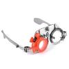 Adjustable Trial Frame Optical Trial Lens Frame PD 54-70mm Pure Titanium Optical Titanium Optic Trial Eye Optometry Lens Frame Suitable for different people(Color:sliver,Size:PD54-70mm) view 1