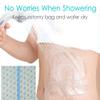 Waterproof Stoma Ostomy Shower Cover with Non Sticky Pad Colostomy Bag Pouch Shower Guard Shield Showerguard, Ostoma Cover(8"x8", Pack of 25), S view 2