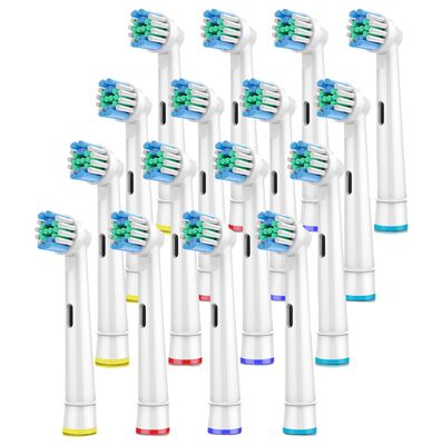 12 Pack - Brush Heads for Oral B Electric Toothbrush  Replacement Heads Compatible with Braun Oral B Pro/Vitality/Smart/Genius