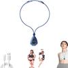 2022 New EMS Lymphatic Relief Neck Massager, Electric Pulse Neck Massage for Pain Relief, Lymphatic Drainage Massager with 15 Modes (Blue) view 1