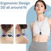 2022 New EMS Lymphatic Relief Neck Massager, Electric Pulse Neck Massage for Pain Relief, Lymphatic Drainage Massager with 15 Modes (Blue) view 2