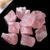 100% Natural Rose Quartz Stone Beautiful Mineral Specimen Pink Crystal Stone Home Decoration,Rose Quartz Stone,140-150g (1pack) view 1