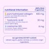Jelly Pills Collagen Gummies 500 mg + Hyaluronic Acid & Coenzyme Q10 + Vitamins C & E  60 Vegan Gummies  Sugar-Free  Skin Firmness, Hydration & Anti-Ageing view 3