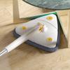 360 Degree Rotatable Adjustable Cleaning Mop - Triangle Microfiber Mop with Long Handle, Extendable Adjustable Triangle Mop Multifunctional Wet and Dry Mop for Floor/Ceiling/Wall view 2