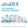 UltraDEX Low-Abrasion Toothpaste, Clinically Proven 12hr Bad Breath Treatment, Gentle & Non-Foaming, with Fluoride, Mint 6 X 75 ml, White view 4