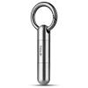 TISUR Small Keychain Pill Holder, Titanium Pill Case Waterproof Pill Fob for Travel Purse Pocket Pill Container Box,Small Pill Organizer view 1