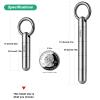 TISUR Small Keychain Pill Holder, Titanium Pill Case Waterproof Pill Fob for Travel Purse Pocket Pill Container Box,Small Pill Organizer view 3