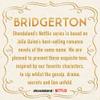 The Republic of Tea Bridgerton Newton Ginger Biscuit Tea, 36 tea bags in metal tin - caffeine-free rooibos tea with spices and storage tin in sweet Bridgerton design view 3