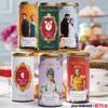 The Republic of Tea Bridgerton Newton Ginger Biscuit Tea, 36 tea bags in metal tin - caffeine-free rooibos tea with spices and storage tin in sweet Bridgerton design view 4