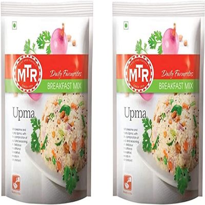 MTR Plain Upma Ready Mix 160g (Pack of 2)   Tasty and Healthy