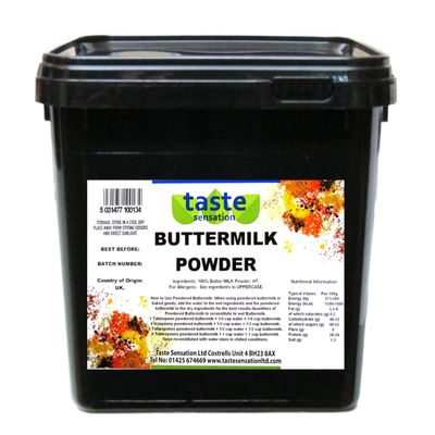 Buttermilk Powder (Sweet and Creamy) - 2.5kg Catering Tub
