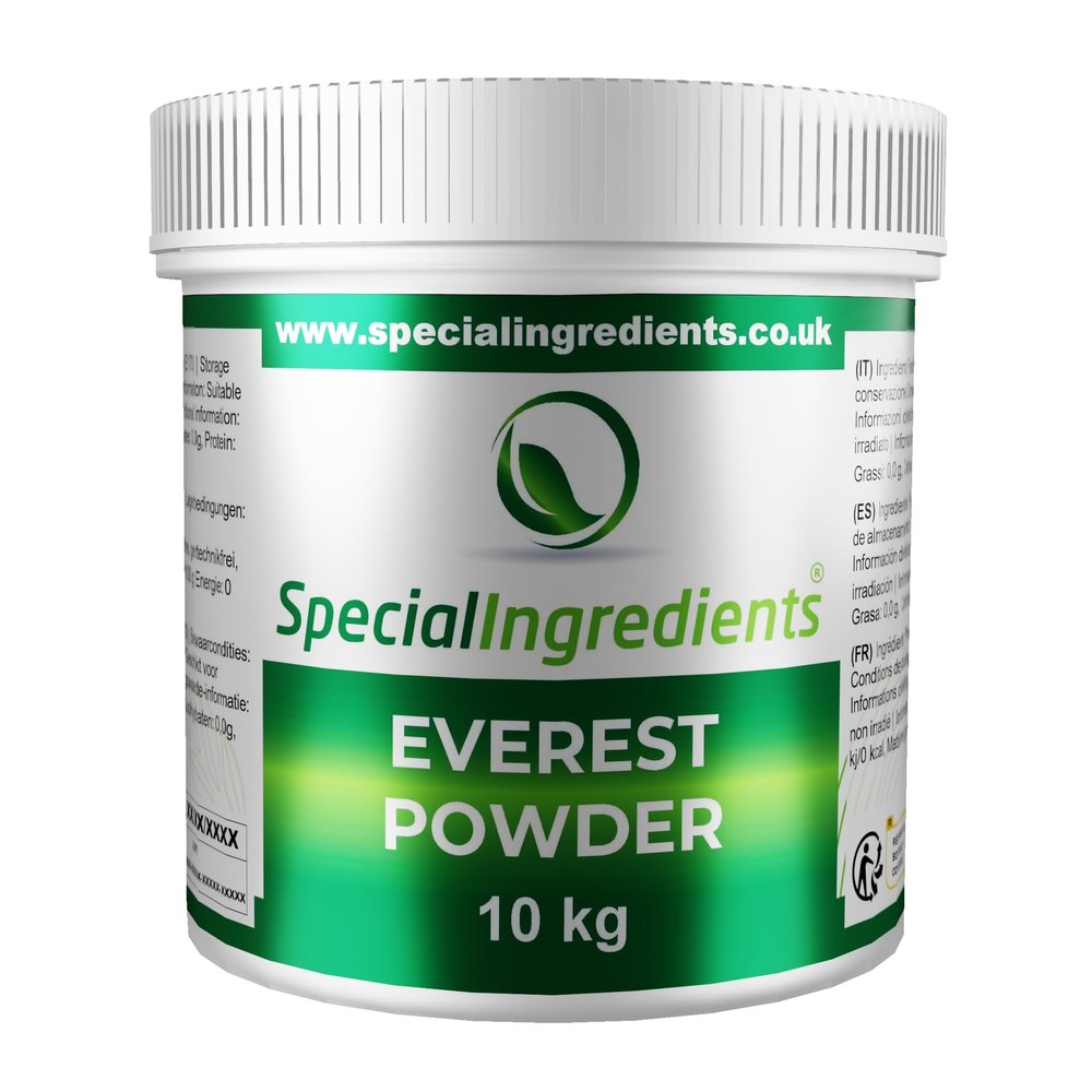 Special Ingredients Everest Powder 10kg Titanium Dioxide Replacement - Clean Label, Vegan Friendly, Gluten Free, Non-GMO, Non-Irradiated