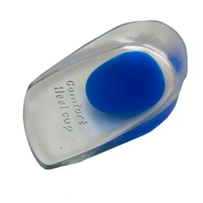 3 Pairs of Gel Insert Cups Silicone Durable for Comfort Size Small Blue