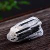 1PC Natural Black Tourmaline Crystal Irregular Rough Original Mineral Specimen Home Decor Raw Crystals Or Fish Tankl Decor Gift,Random Delivery,60-90g view 2