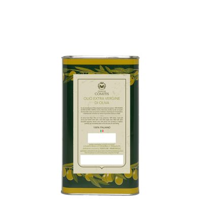 Oleum Comitis - Extra Virgin Olive Oil 100% Italian Cold Pressed - 3 l (101.4 fl oz) Can