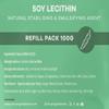 Mr.P Ingredients Soy Lecithin Powder 100g Stabilising Emulsifying Agent Texture Improver Vegan Vegetarian Halal Kosher Non-GMO Resealable Pouche view 2