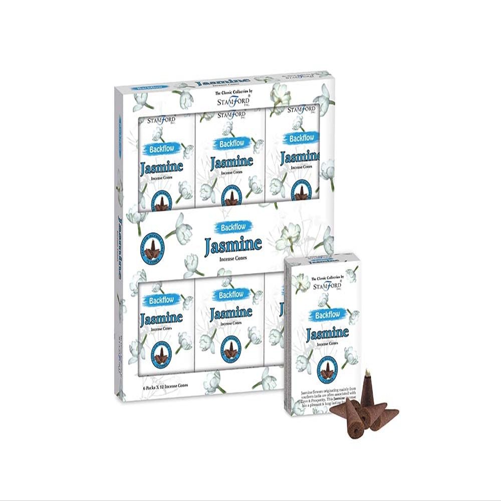 Backflow Cones Jasmine 6 Packs