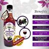 CROW AVG Jambola- Jamun Vinegar with Mother, Natural & Unfiltered- 500 ml view 4