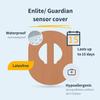 MySweetStitch - 10 x Enlite Guardian Patches, Overpatch  80 x 65mm, Inner (Bridge)  10mm, Waterproof, Breathable, Skin-Friendly, Made in Germany, Pink view 2