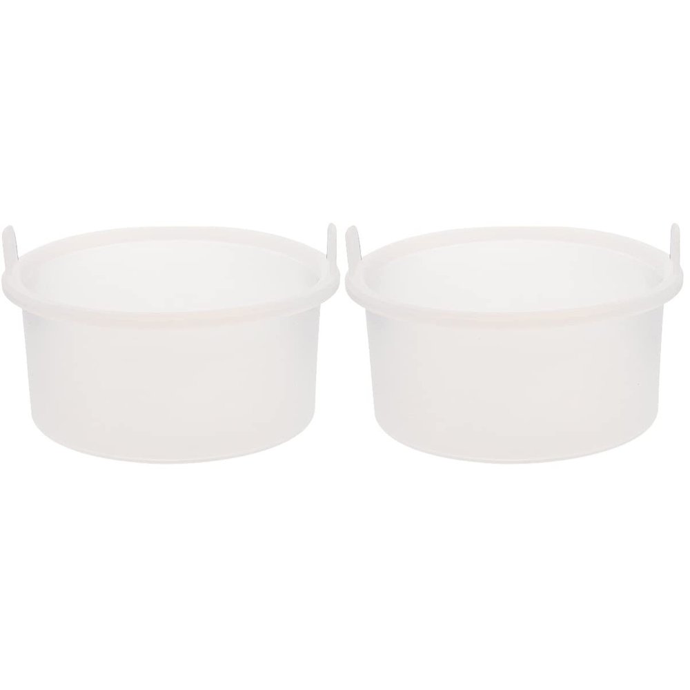 Beaupretty 2pcs Silicone Wax-bean Melting Bowl Heat-resistant Wax Bowl for Home Wax Heat Accessory Hair Removal Tool