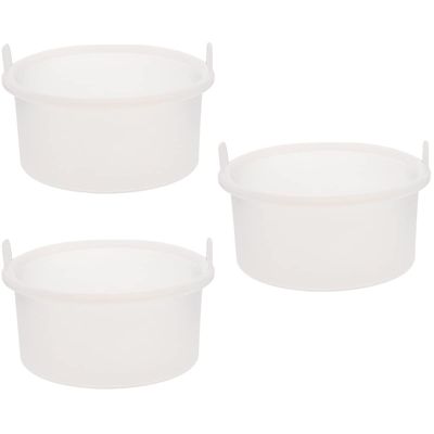 Beaupretty 3pcs Silicone Wax Heater Bowl Heat-resistant Wax Melting Bowl for Candle Making for Melts Scents