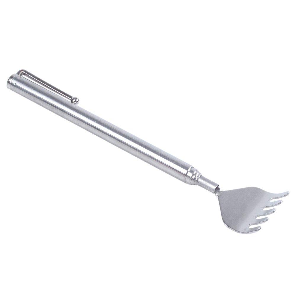 Extending Back Scratcher with Telescopic Handle