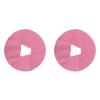 FRCOLOR 100pcs Disposable Massage Headrest Pads Face Pillow Cover Comfortable Cushion Cover for Sunbed Massage Salon view 1