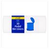 Happy Shopper 30 Pedal Bin Liners | Case of 24 view 1