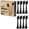 Edinco Recyclable Charcoal Replacement Heads for Philips Sonicare (4/8 Pack) | Universal Snap-On, Deep Clean & Whitening for DiamondClean, ProtectiveClean, FlexCare (8 Pack) view 1