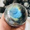 100% Natural Labradorite Crystal Ball Labradorite Stone Glossy Crystal Ball Decoration 1Pcs,Labradorite Crystal,1pcs (600-700g) view 1