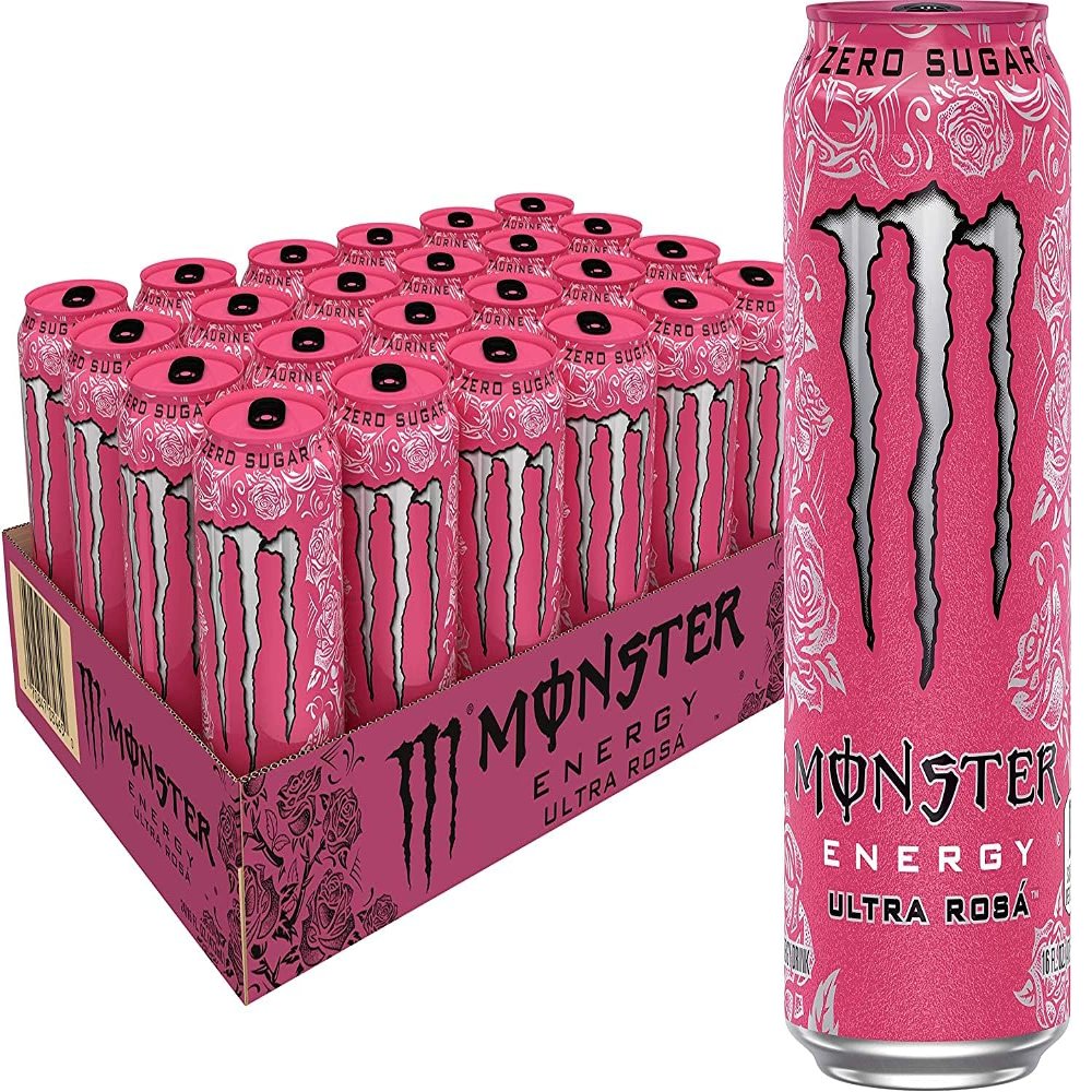 Monster Energy Ultra Rosa PMP 1.39 - 12 Pack