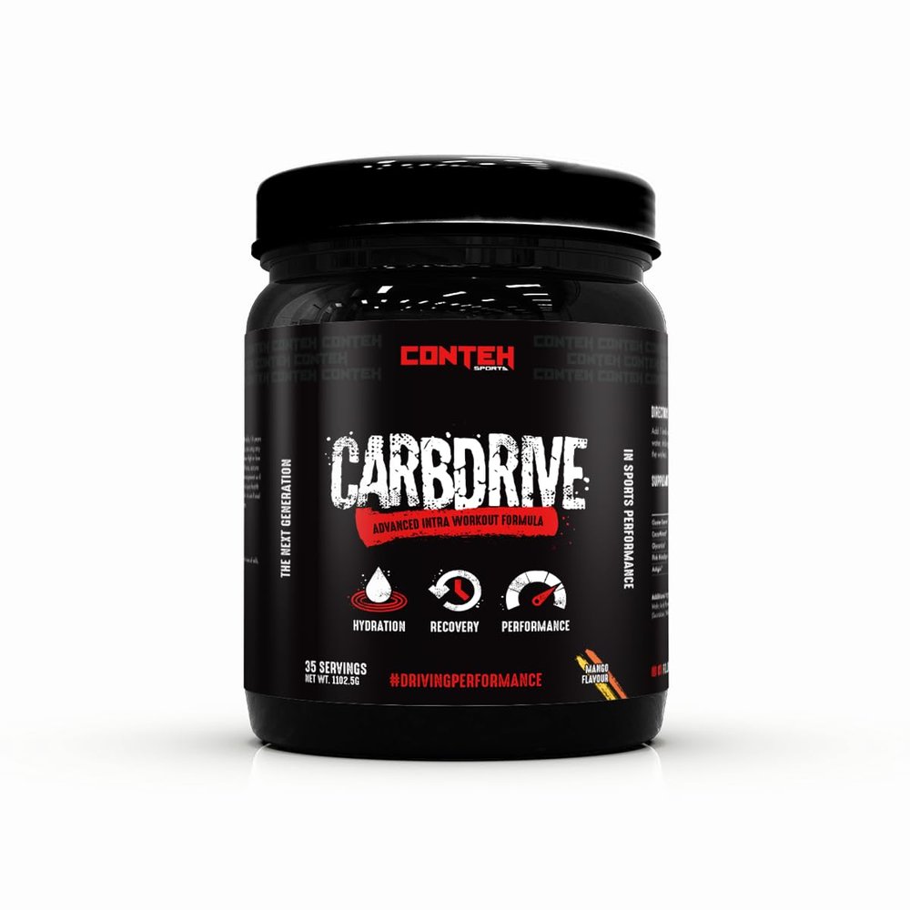 Carb Drive  Premium Intra-Workout Carbohydrate Formula | Energy, Endurance & Recovery Support | Conteh Sports | 35 Servings