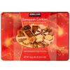 Boxed Treatz European Cookies with Belgian Chocolate Gift Set, 15 Varieties in Decorative Tin with Christmas Card, 1.4kg view 4