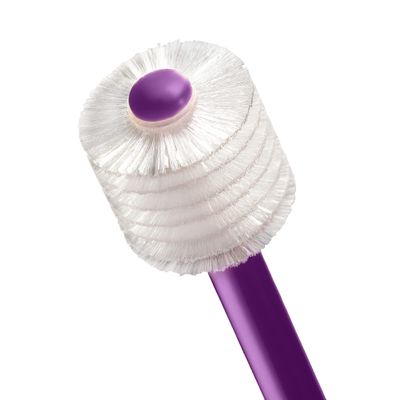 MEGA TEN 360 | Step 3 | Ultra Fine Kids Toothbrush with Clever Travel Case, 4-12 Year