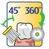 MEGA TEN 360 | Step 1 | Baby and Toddler Toothbrush for First Teeth with Travel case, 2-24 Months view 3