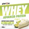 Per4m Whey Protein Powder | High Protein Shake for Muscle Growth & Recovery | Low Sugar Gym Supplement | Sports Nutrition Drink + Amino Acids (900g, Key Lime Pie) view 3
